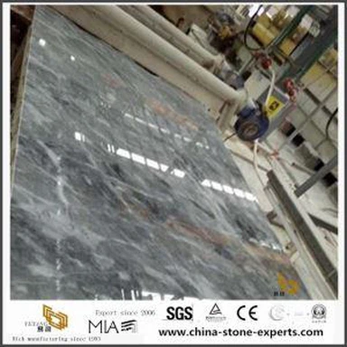 गर्म बिक्री नीले आकाश संगमरमर / ग्रे स्टार बाथरूम टाइल के लिए संगमरमर स्लैब