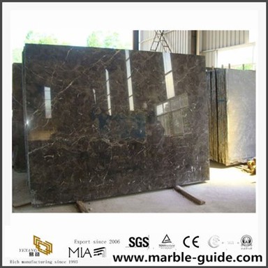 गर्म बिक्री चीन डार्क एम्परडोर संगमरमर फर्श टाइलें, भूरे रंग के प्राकृतिक संगमरमर