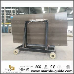 सस्ते मूल्य निर्धारण के साथ बिक्री के लिए लकड़ी के ग्रे संगमरमर स्लैब