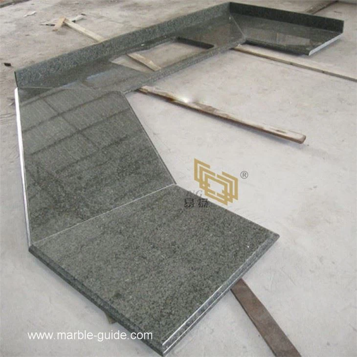 Cactus Green Granite Kitchen Countertop And Flooring